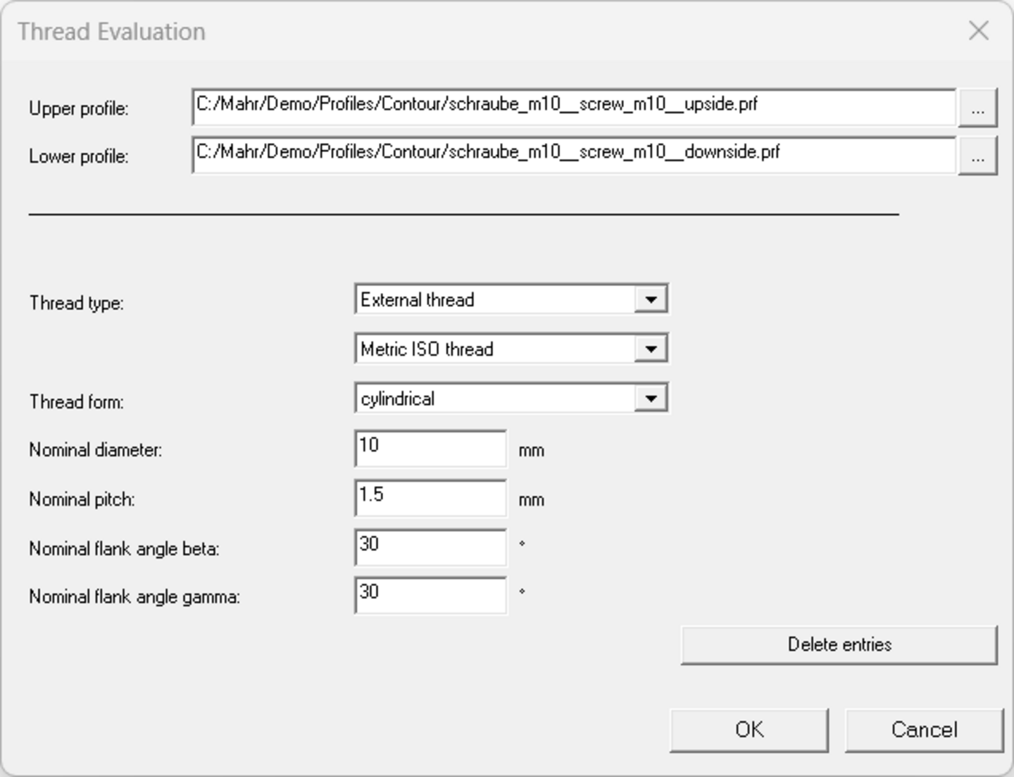 Quick&Easy measuring program