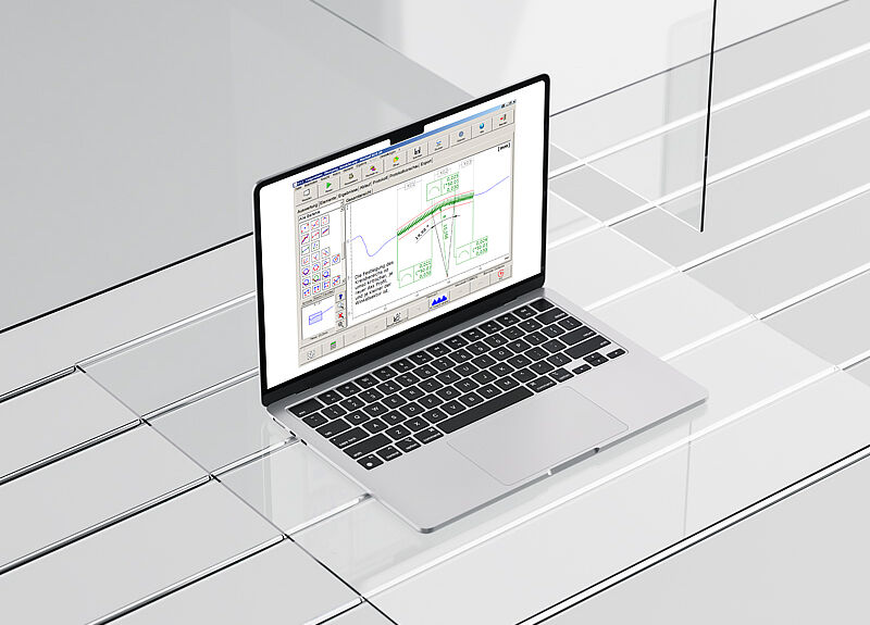 Measure contours with tangential elements