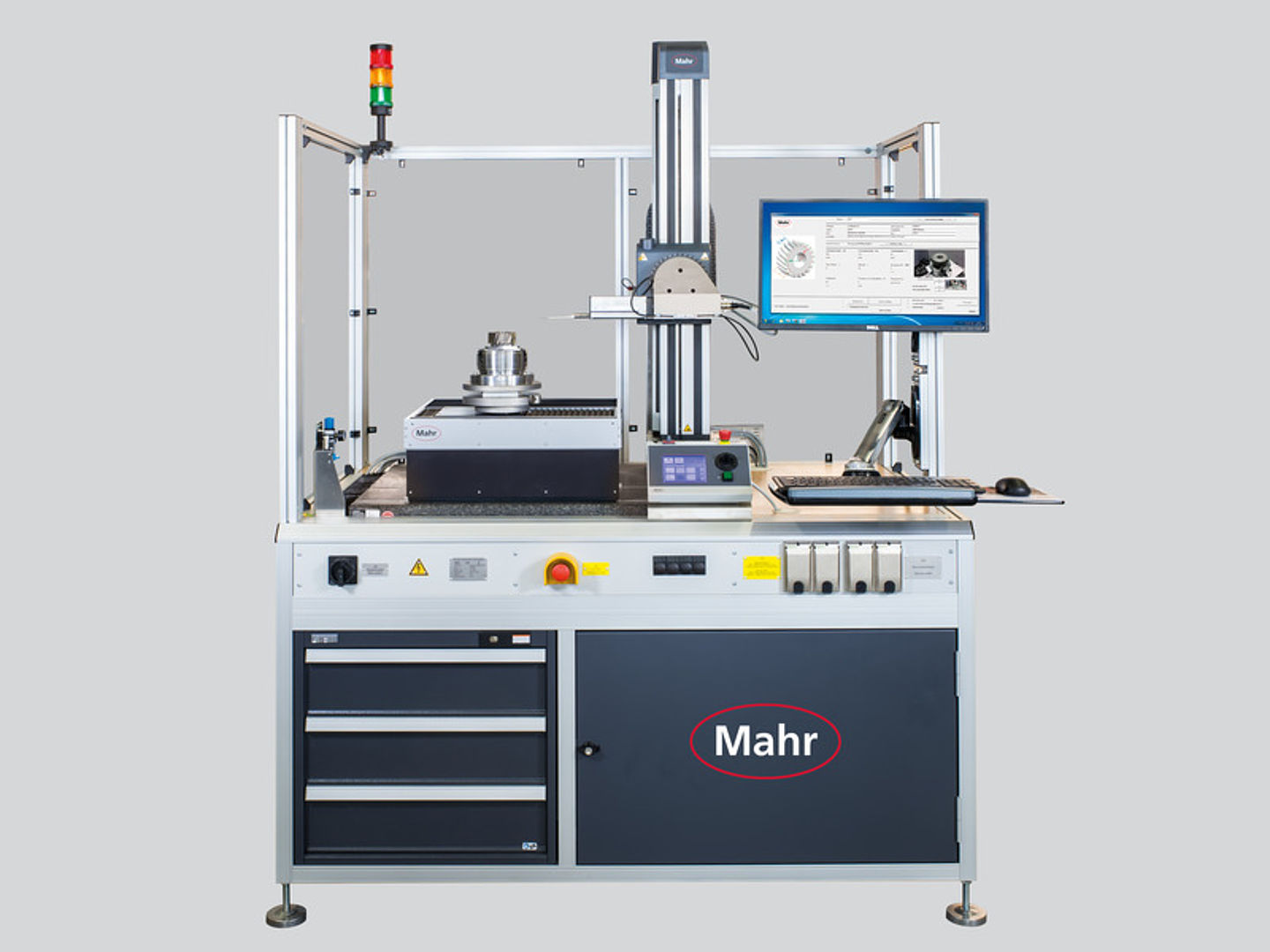 Overview of the MarSurf Engineered Series 1300 measurement station.