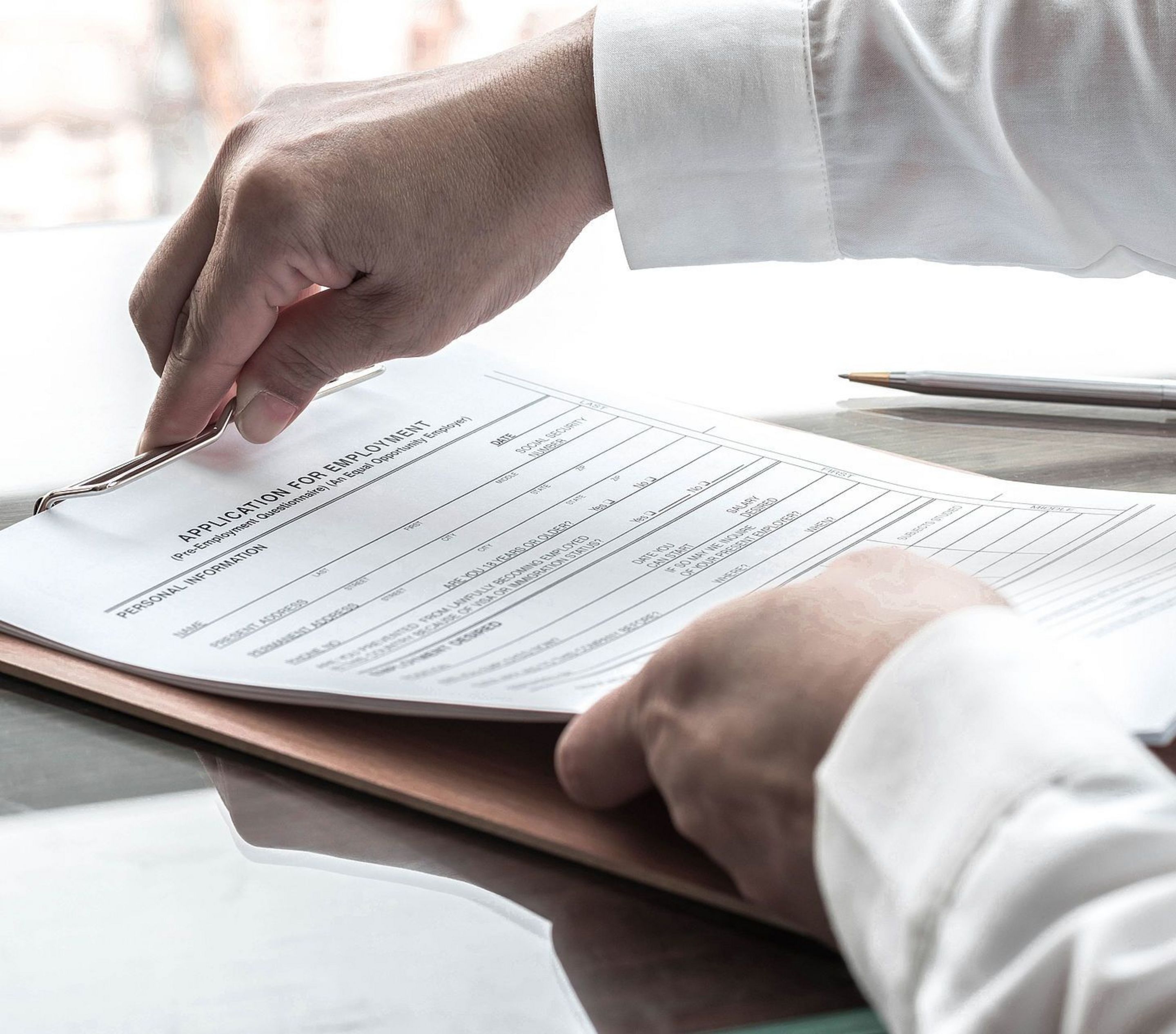 Изучение документации. Документы фотосток. Apply documents. Business position. Application documents.