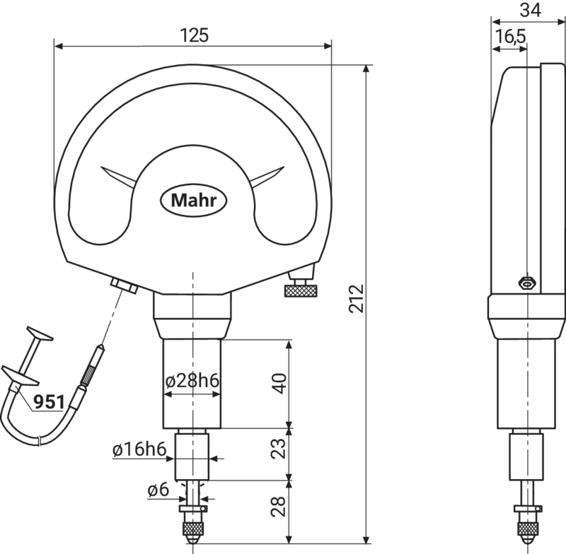 Rysunek zwymiarowany 1