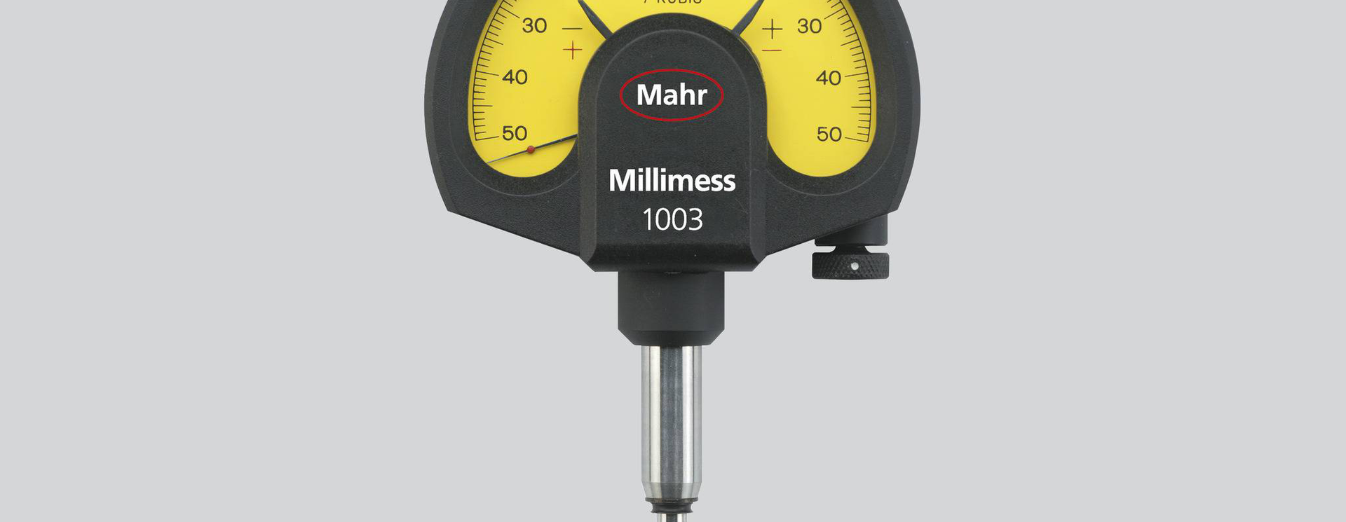 Comparateur de précision FM 1000 T - Echelle de mesure 1 mm - Rotation de  l'aiguille 0,2 mm