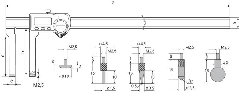 Dimensional drawing 1