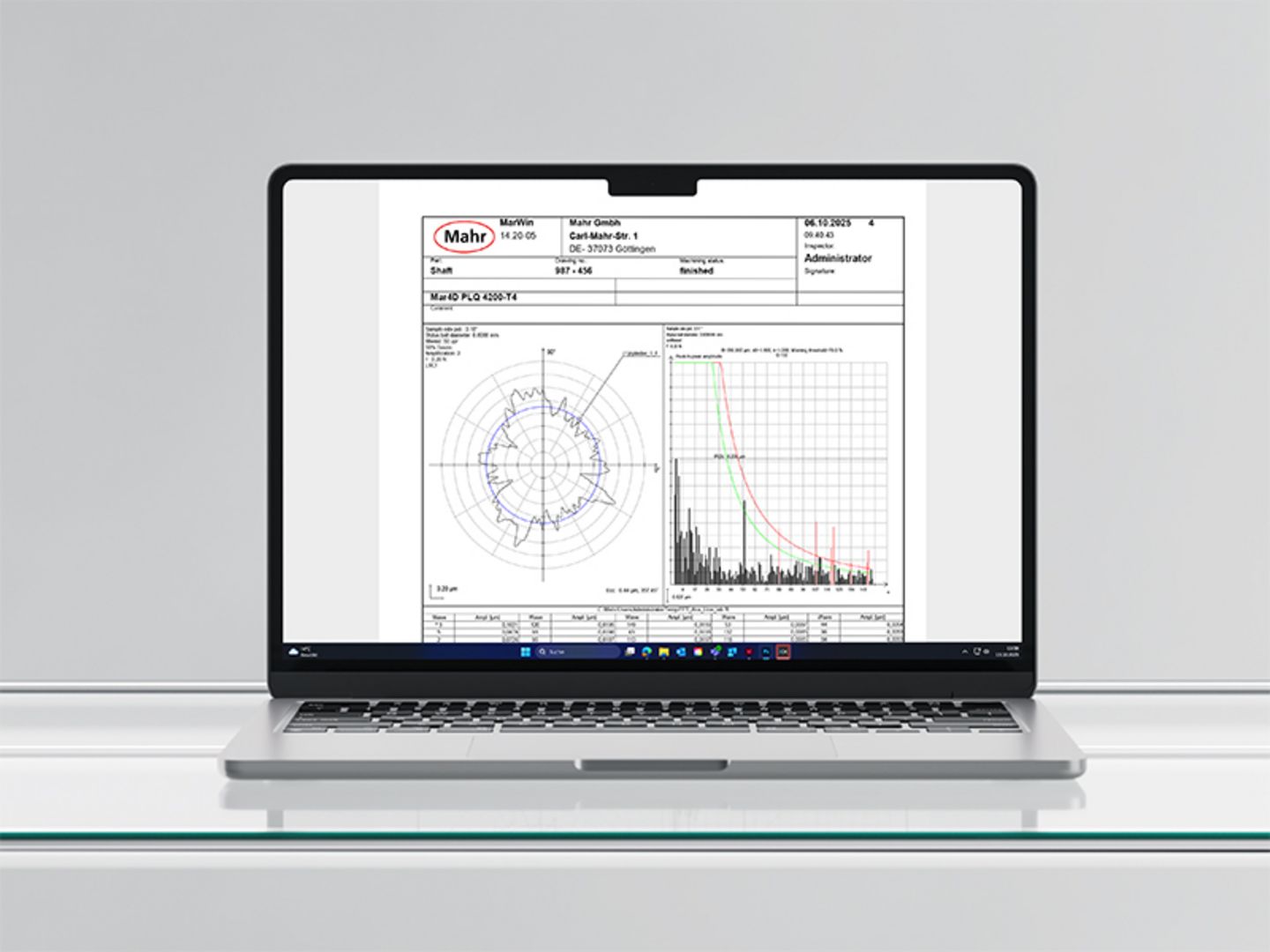 Die Auswertung mittels Fourier-Analyse erlaubt genau die Schwingungen zu entdecken, die „herausstechen“. Diese Schwingungen verursachen Funktionsprobleme und können meistens direkt auf Fertigungseinflüsse zurückgeführt werden.