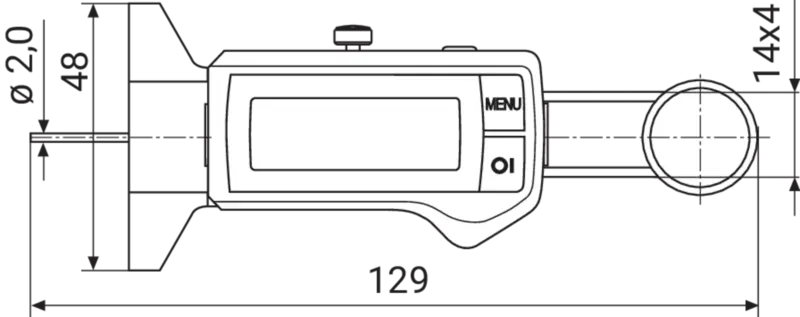 Dimensional drawing 1