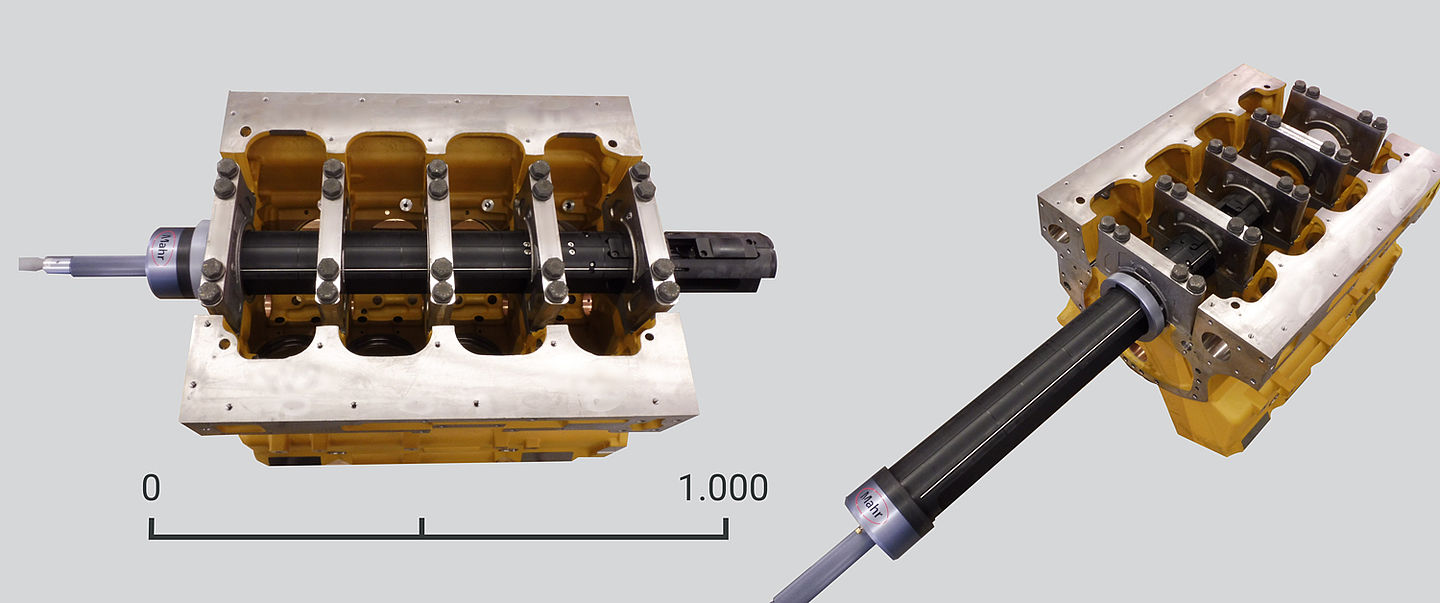 Measurement with manual plug gage