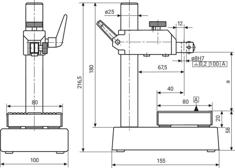 Desenho dimensional 1