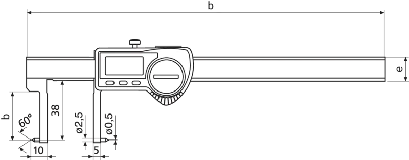 Dimensional drawing 1